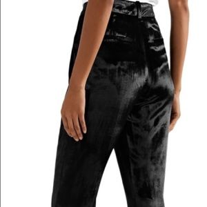 NWT Adam lippes velour pants retail 850